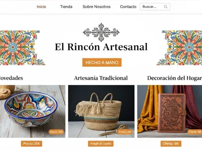 Tienda online de artesanías en Arequipa
